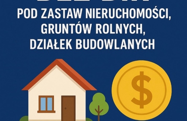 Pożyczka bez BIK pod zastaw
