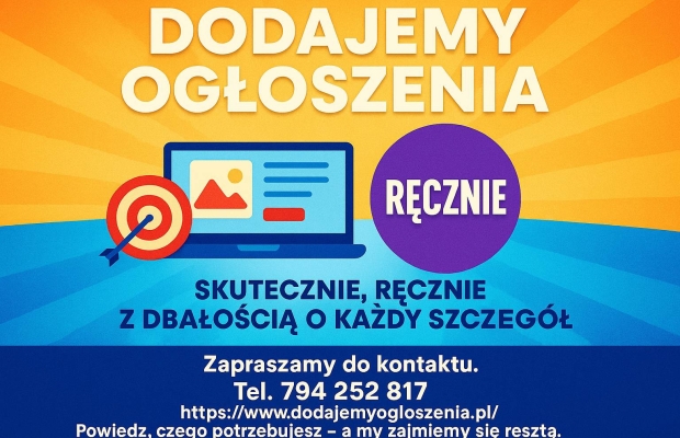 Reklama w internecie - lokalna lub ogólnopolska, nawet na 800 portalach