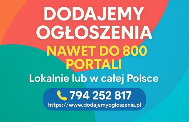 Reklama w internecie - lokalna lub ogólnopolska, nawet na 800 portalach