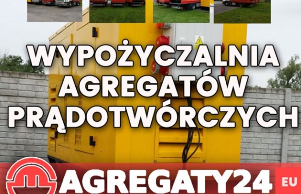 Wypożyczalnia agregatów prądotwórczych o różnej mocy