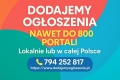 Reklama w internecie - lokalna lub ogólnopolska, nawet na 800 portalach