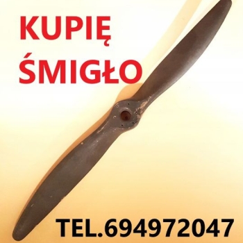 KUPIĘ STARE DREWNIANE ŚMIGŁO OD SAMOLOTU KONTAKT 694972047